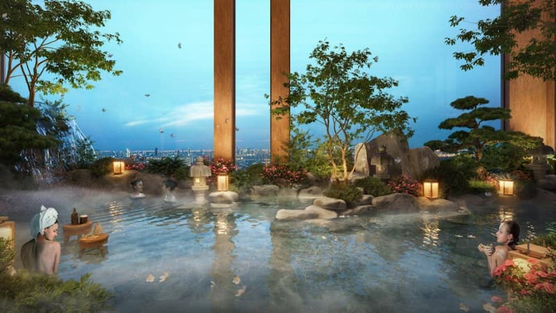Khoáng nóng tự nhiên tại dự án Alluvia City
