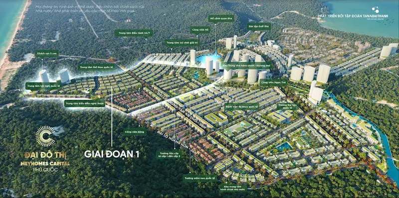 Meyhomes Capital Phú Quốc đô thị trung tâm đảo ngọc